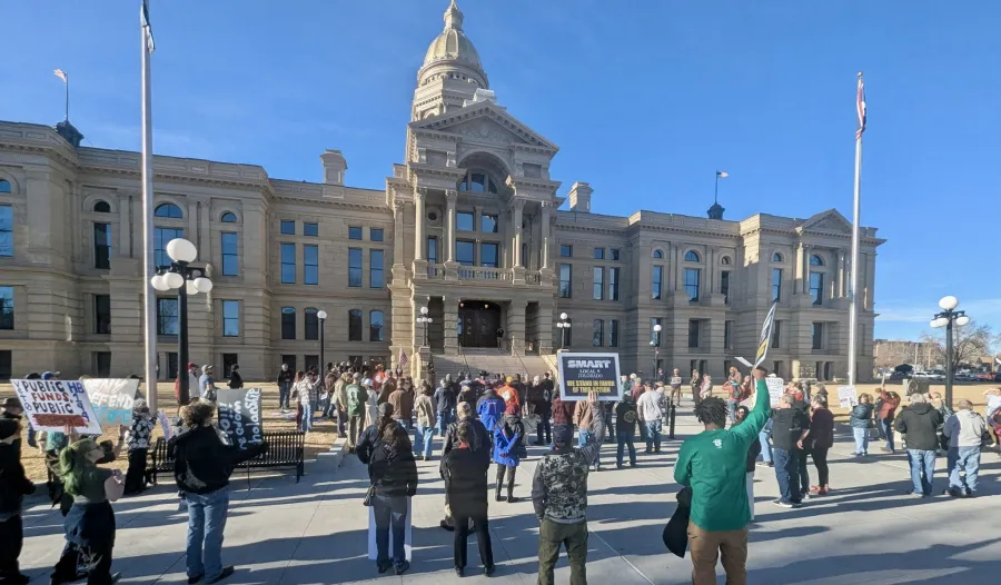 February 2025: When Wyoming workers stood together at the State Capitol, we defeated SF0175's unemployment insurance cuts.